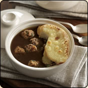 This Grass Fed Criollo Beef is delicious! BEEFY FRENCH ONION SOUP