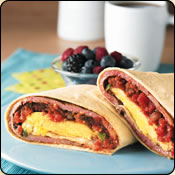 This Grass Fed Criollo Beef is delicious! BREAKFAST BEEF BURRITOS