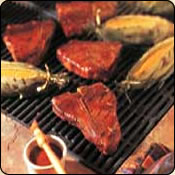 This Grass Fed Criollo Beef is delicious! SANTA FE GRILLED BEEF STEAKS & CORN                         