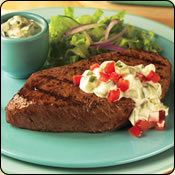 DELICIOUS CRIOLLO GRASS FED BEEF CUCUMBER CHUCK RANCH STEAK